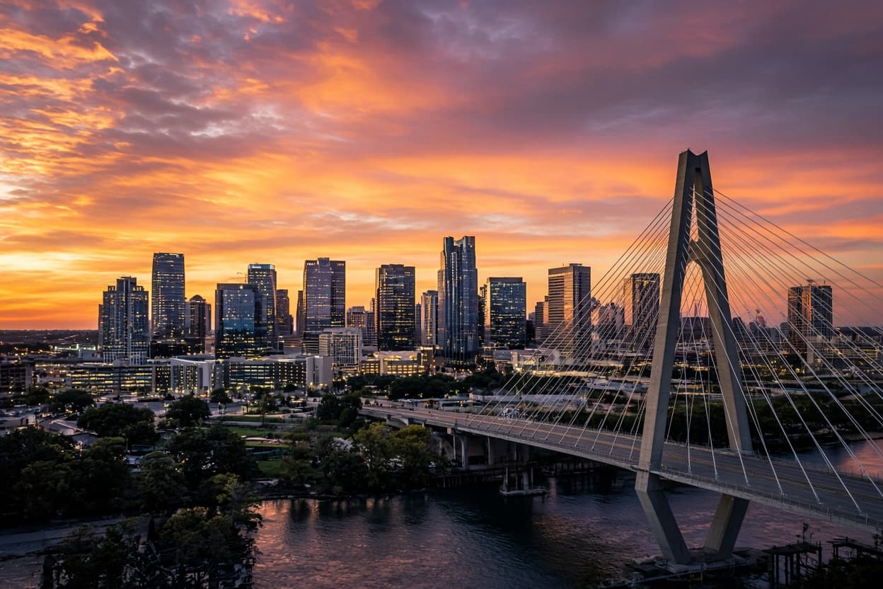 Photo: Texas skyline or landmark representing the state