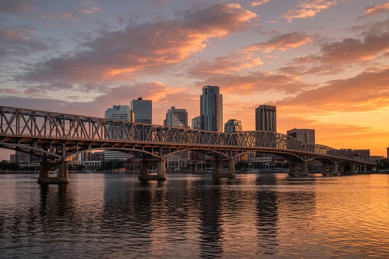 Photo: Jacksonville cityscape representing the local area served