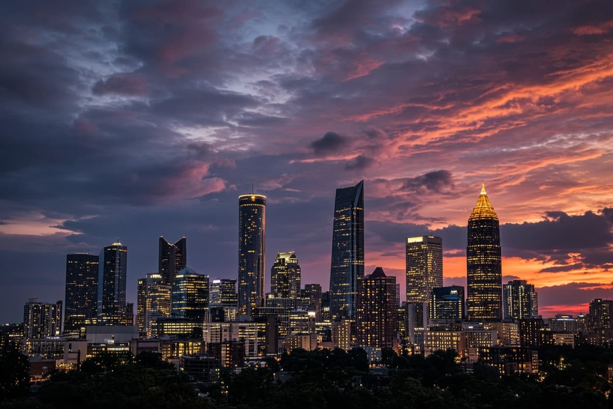 Photo: Georgia skyline or landmark representing the state